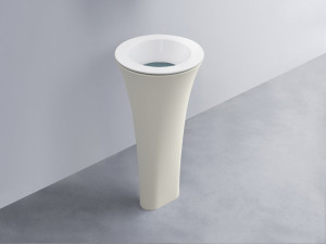 AMLA45-BL+AMPILT-PL+AMCOLT-TL Раковина Amedeo Tondo отдельностоящая cielo Enjoy + Amedeo