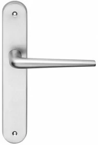 LINEA CALI' Металлическая ручка в классическом стиле на пластине Brixia zincral