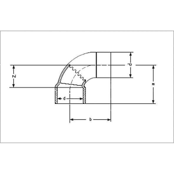 1509218 SANHA 5092 угол 90° ВП-НП, медь 18 мм  - Вид №1