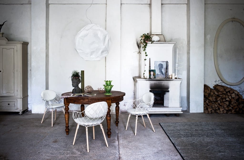 Стальной и деревянный стул с подлокотниками Magis Piña ARCH-00075457 - Вид №7