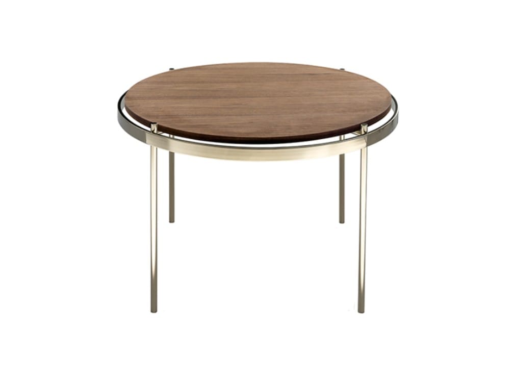 Деревянный круглый журнальный столик HC28 maison CRI ARCH-00055920 - Вид №1