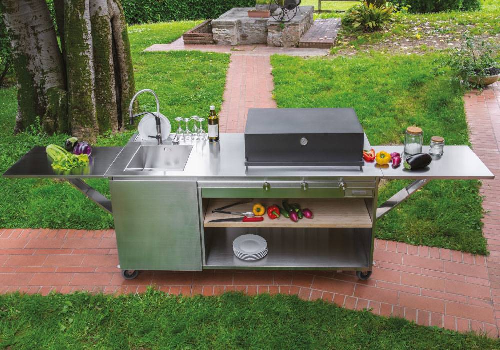 7555005 Finalmente BBQ с раковиной, модель 7555 005 Fosterspa  - Вид №4