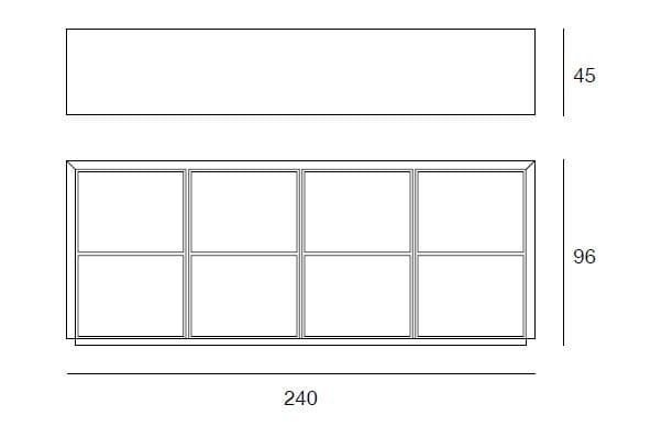 Шкаф из массива дерева Pacini & Cappellini Flair ARCH-00022177 - Вид №1