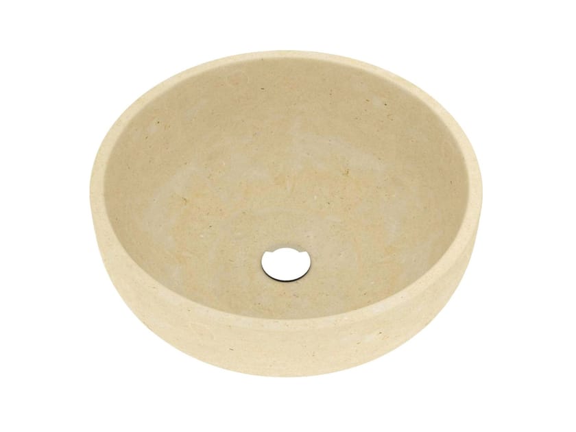 Круглый умывальник из камня Лечче PIMAR L21 ARCH-00129450