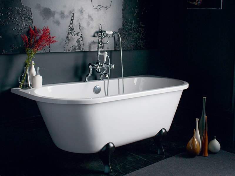 Ванна акриловая Avantegarde с ножками L2W Avantegarde Burlington T12D, L2W 750 x 1700 x 630  - Вид №3