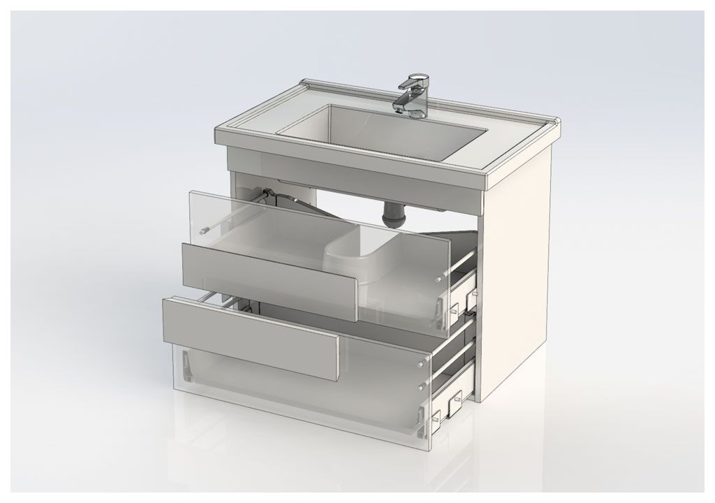 Тумба под раковину Aquanet Мадейра 80 дуб кантри sun-id-275388 - Вид №8