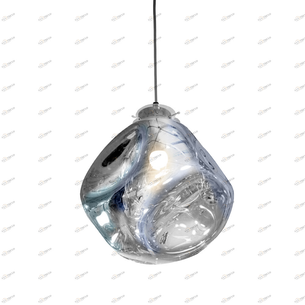 Подвесной светильник Soap BL sliver от Delight Collection 9208P/BL DELIGHT COLLECTION ДИЗАЙНЕРСКИЕ 243760 Серебряный 