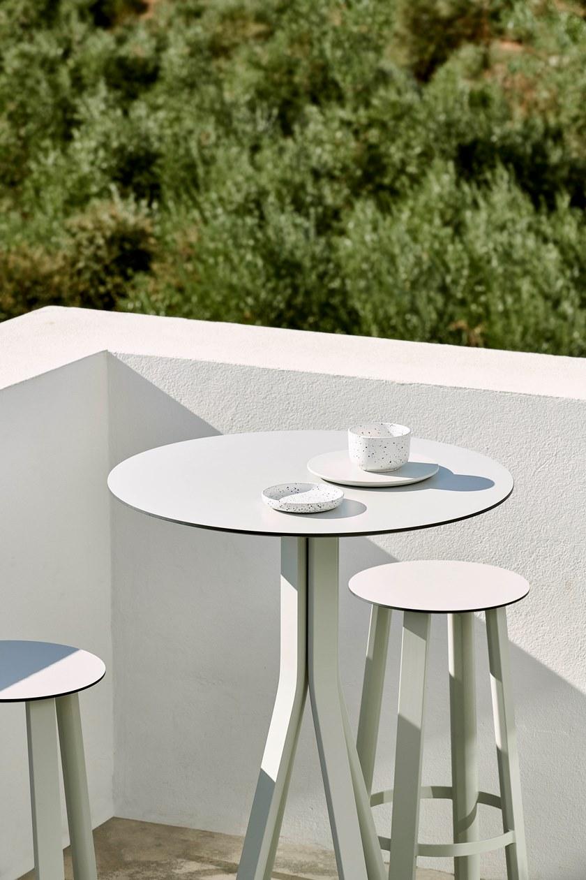 GANDIABLASCO Высокий табурет с подставкой для ног Stack sun-id-1456142 - Вид №2