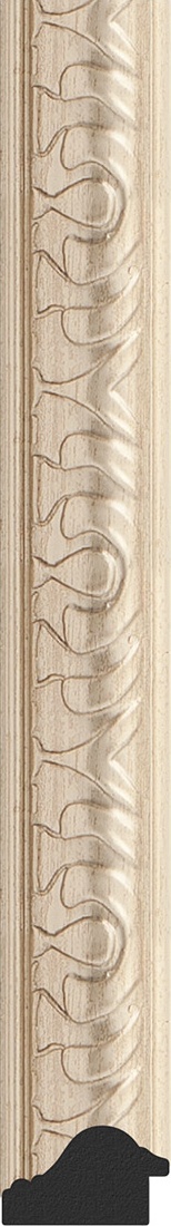 BY 1110 Зеркало в багетной раме - мельхиор 41 mm EVOFORM Definite - Вид №2