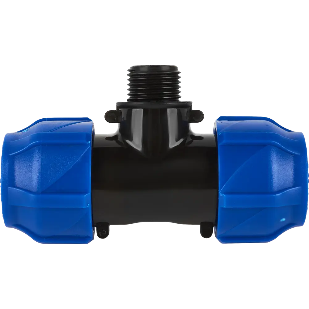 Тройник комбинированный ПНД Valfex 25x1/2"x25 мм НР 1210022501225 89106782 STLM-2186219  - Вид №1