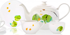 10646720 Dibbern Тет-а-тет чайный Dibbern "Примавера" 2/9 Фарфор костяной