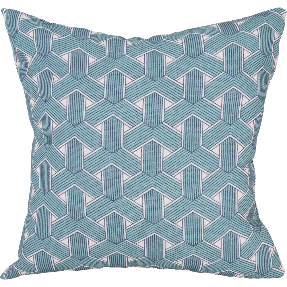 Подушка Ngadi 40x40 см цвет бирюзовый 82576037 STLM-2180721 SEASONS 