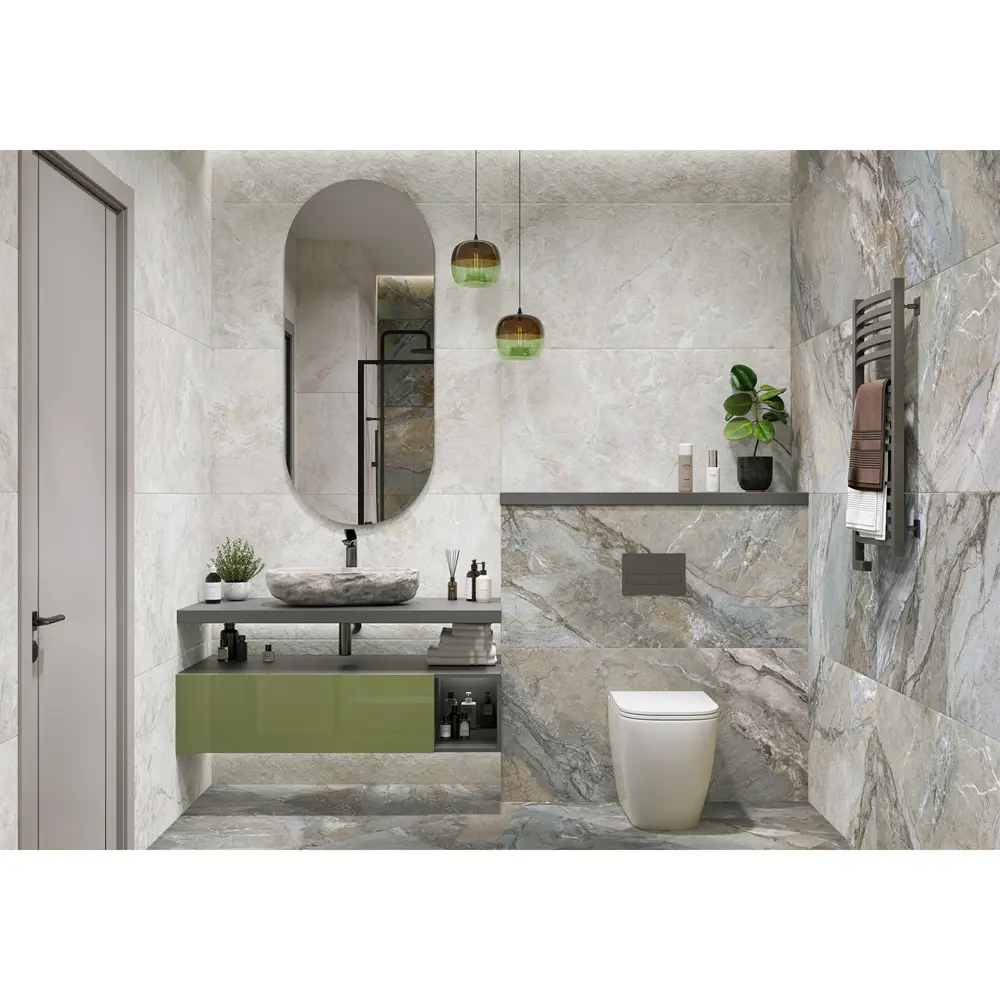 Глазурованный керамогранит Alma Ceramica Azimuth 74 60x120 см 1.44 м² матовый цвет бежевый 89458842 STLM-2014507
