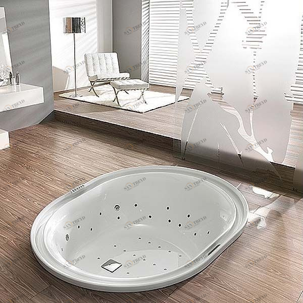 Ванна встраиваемая ERGO+ 200 см с гидро и аэромассажной системой Ergo+ HOESCH 6437