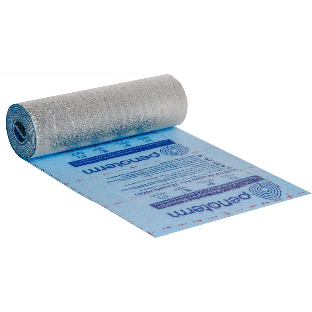 ПОРИЛЕКС Самоклеящаяся теплоизоляция 5 мм с фольгированным слоем 82616327 STLM-0031814 - Вид №1