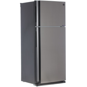 7919010 Холодильник с морозильником   Sharp SJXE59PMSL серебристый