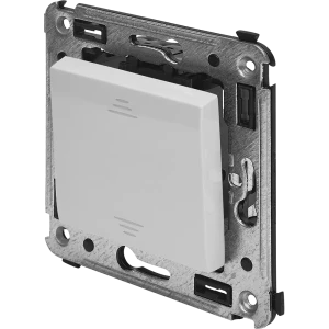 Инвертор встраиваемый DKC Avanti 1 клавиша цвет белое облако 85842194 STLM-2167658