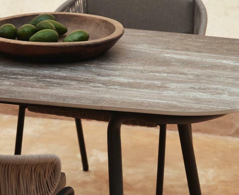 MNST1003 Обеденный стол pca flint f13 220см x 100см Manutti Minus - Вид №6