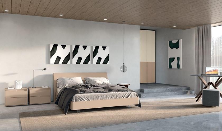 Febal Casa Двуспальная кровать из меламина sun-id-1366076 - Вид №1