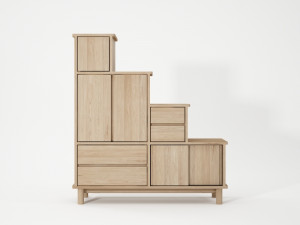 628_1337 Лестничный шкаф Karpenter Tansu K