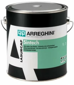 CAP ARREGHINI Синтетическая краска на основе алюминия Lasurcap