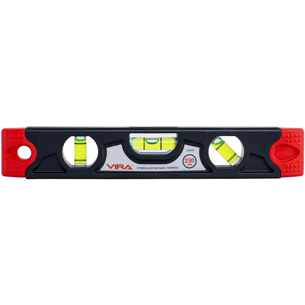 Магнитный уровень Vira T230 с тремя глазками для точных измерений 89395496 STLM-1464961 - Вид №1