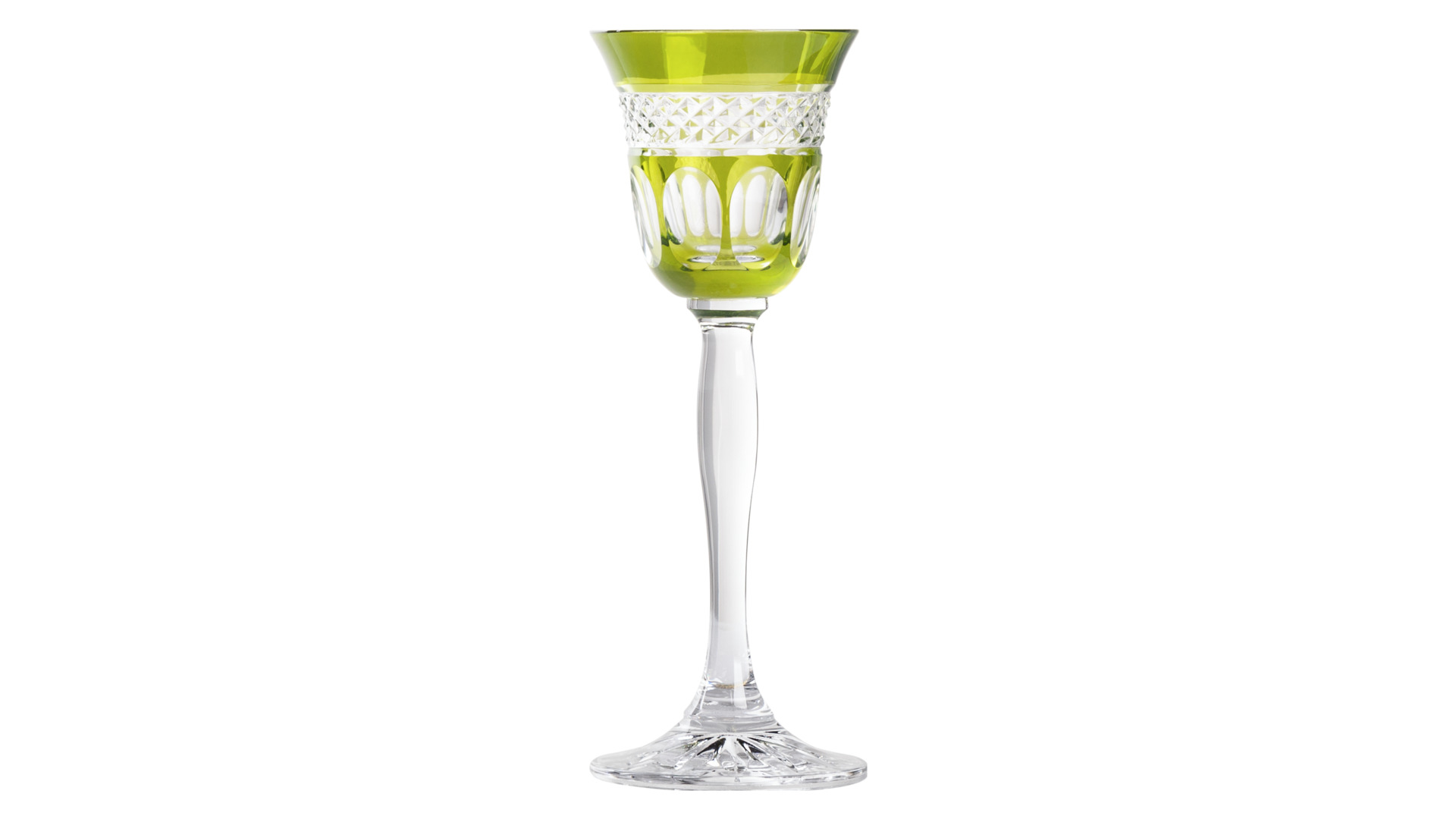 10616379 Cristal de Paris Набор рюмок для водки Cristal de Paris "Мирей" 60мл, 6 шт (6цв) Хрусталь  - Вид №6