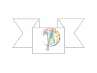 2028 SS16 Страз клеевой AB,Metbl 3.9 мм кристалл грязно-розовый (001 ANTP) Сваровски 