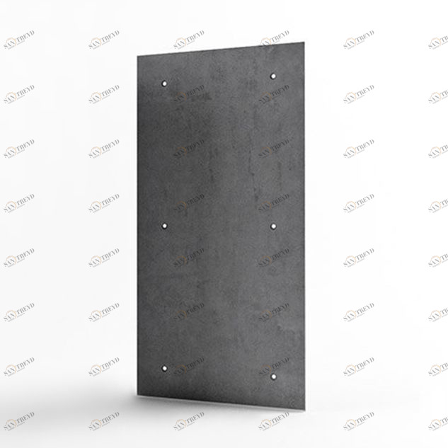 BetOn Панель из фибробетона 800х1600 с отверстиями серая ПАНЕЛИ ИЗ ФИБРОБЕТОНА P503Н