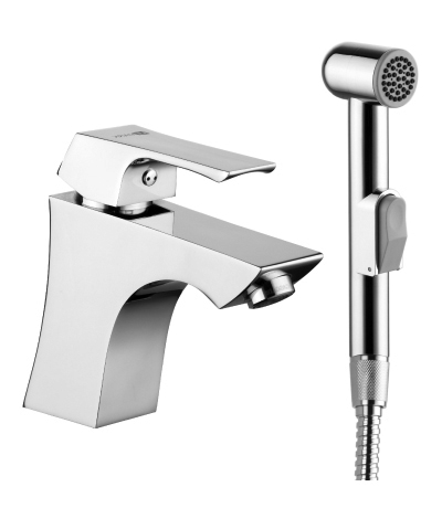 LM4516C Смеситель Unit для раковины с гигиеническим душем LEMARK UNIT - Вид №2