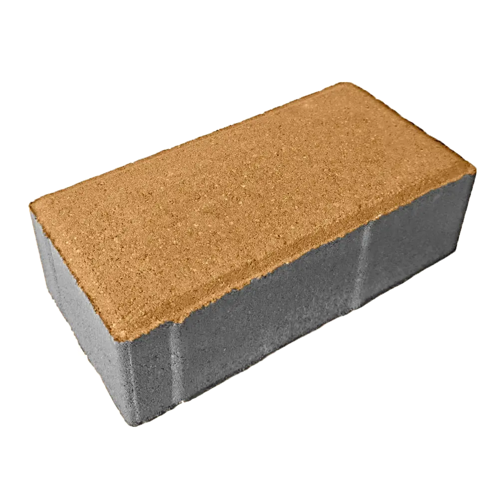 Плитка тротуарная 200x100x60 мм цвет горчица 82274685 STLM-2113986 Santreyd 