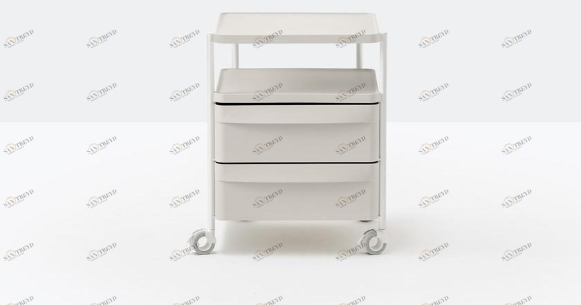 Pedrali Офисный ящик из полипропилена на колесиках Boxie Bxm_2c