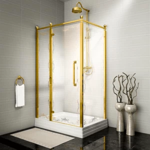 Душевое ограждение "120 Лоренцо Великолепный - Gold"