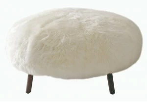 Ph Collection Подставка для ног из синтетического меха