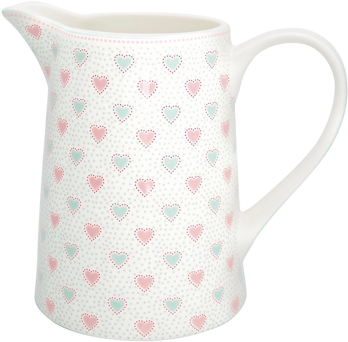 Кувшин Penny white 1 л Greengate STWJUG1LPNY0104