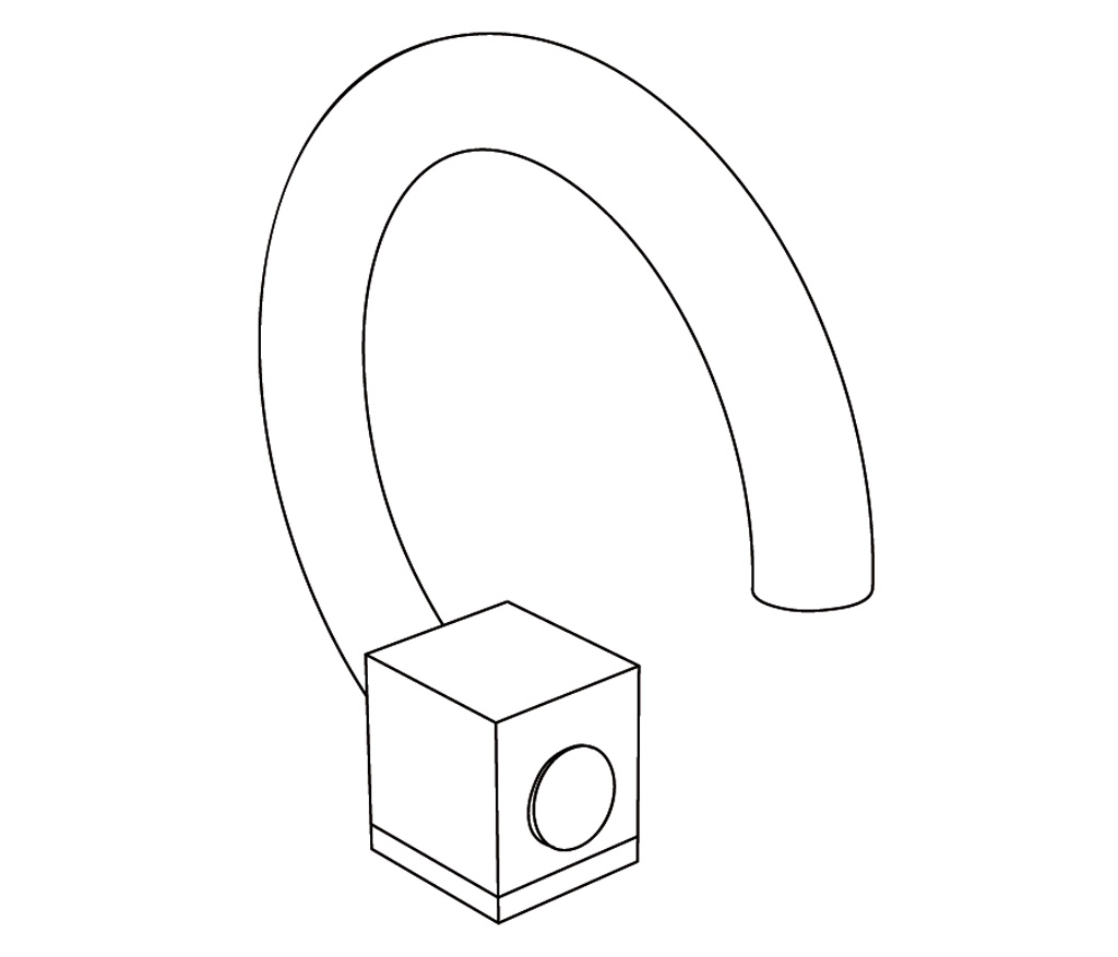 C24-3S1XL C24-3S1XL Излив на край ванны FUSION Cristal & Bronze FUSION - Вид №1