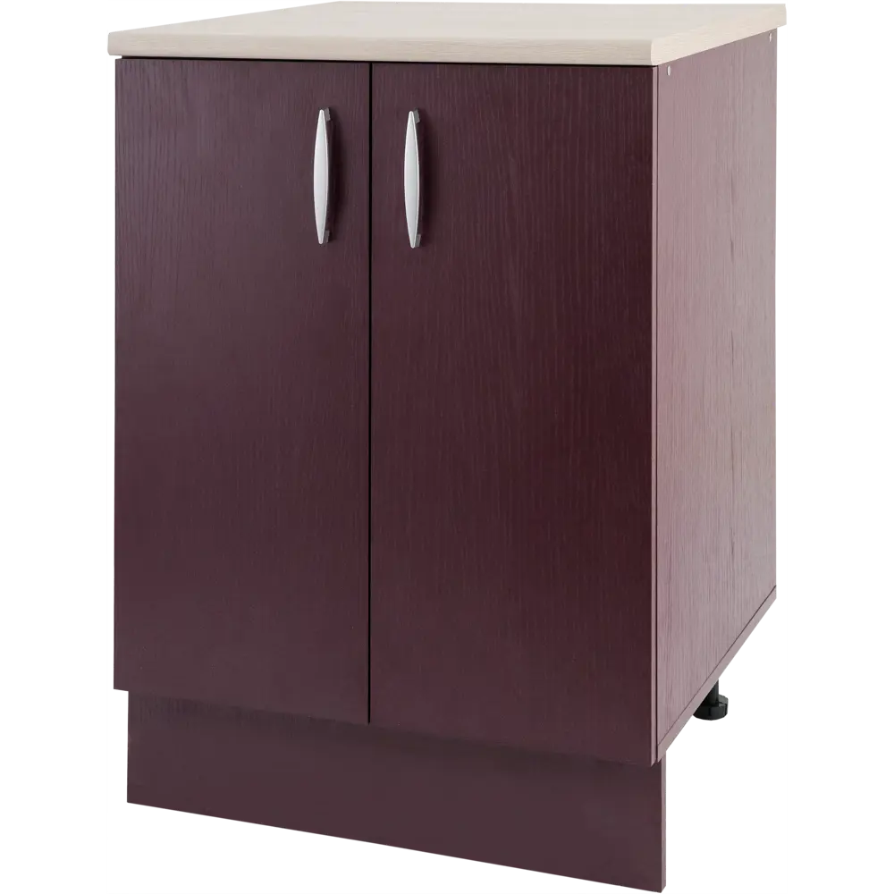 Шкаф напольный «Бургун» 60x85.2х60 см, ЛДСП, цвет бургун Santreyd STLM-2156977