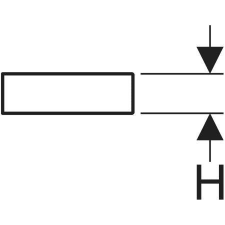840990000 Настенная полка Geberit iCon Geberit  - Вид №4