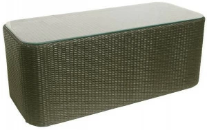 Il Giardino di Legno Низкий прямоугольный садовый стол из синтетического волокна Sentosa 4427