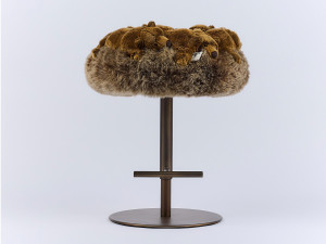 Регулируемая высота полиэстер мягкий стул