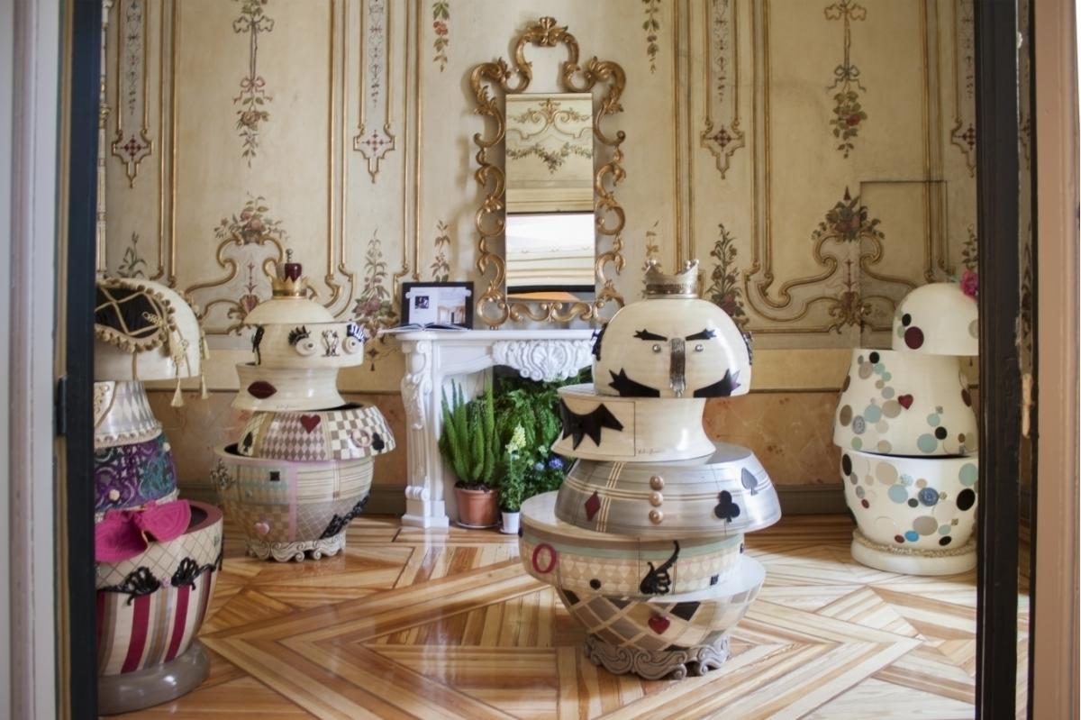 078870 Декоративный шкаф-матрешка Reina Lola Glamour Matrioska Santreyd - Вид №2