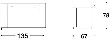 VOLPI Письменный стол с ящиками Luigi volpi Lv-31005 - Вид №2