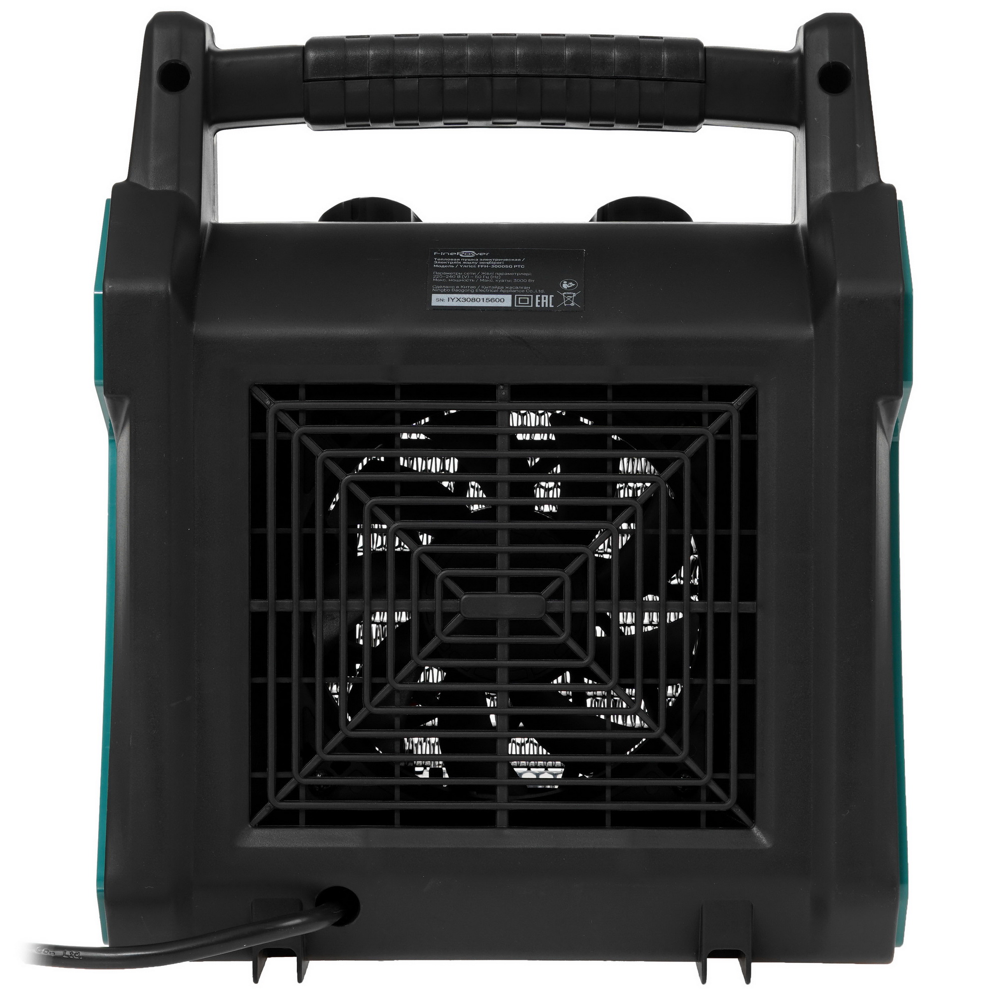 5400789 Тепловая пушка электрическая FinePower FFH-3000SQ PTC STDN-0093470 - Вид №5