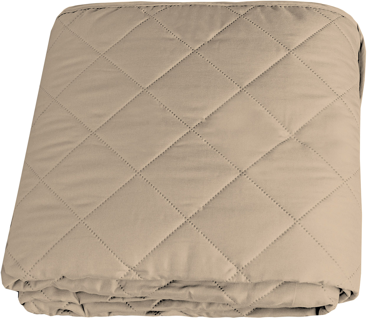 Santreyd Melissa — стеганое покрывало из микрофибры 200×220 см бежево-коричневого цвета 84631438