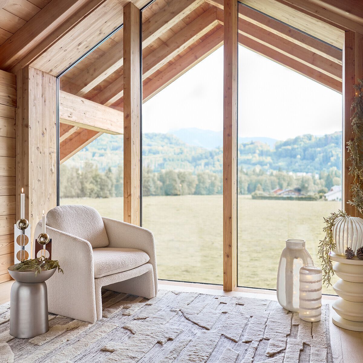 Тканевое кресло с подлокотниками AMPM WARREN ARCH-00091282 - Вид №10