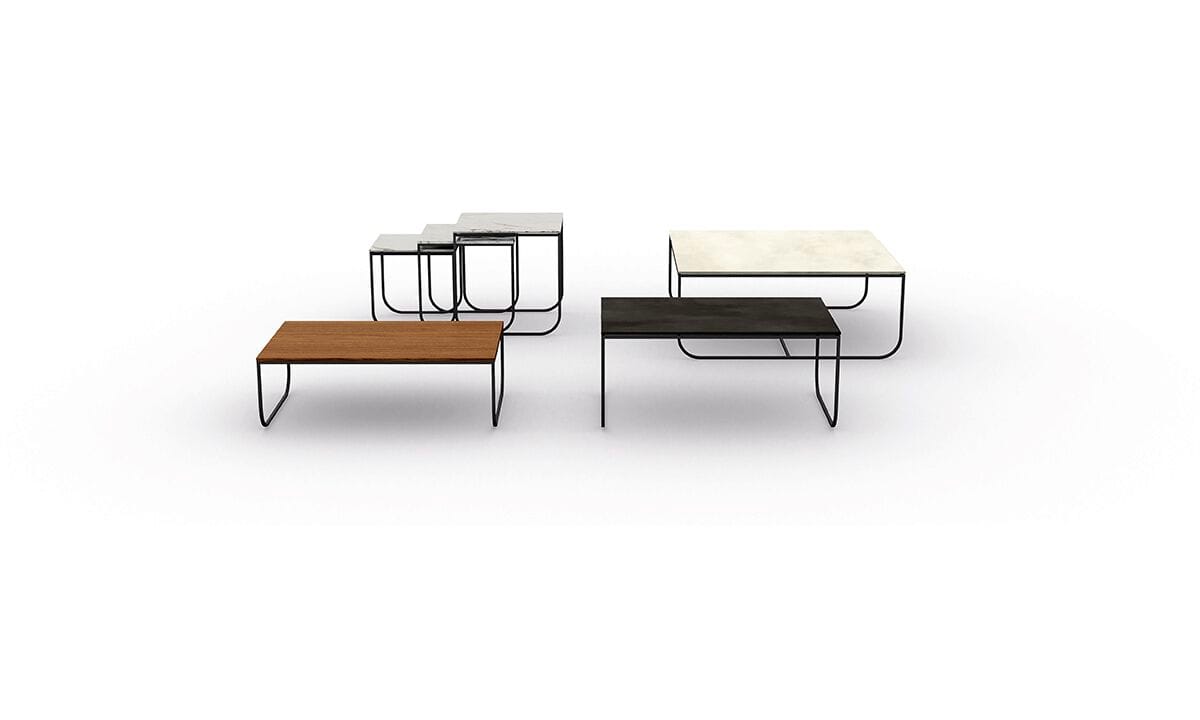 Прямоугольный керамический журнальный столик Febal Casa DUTCH ARCH-00024545 - Вид №1