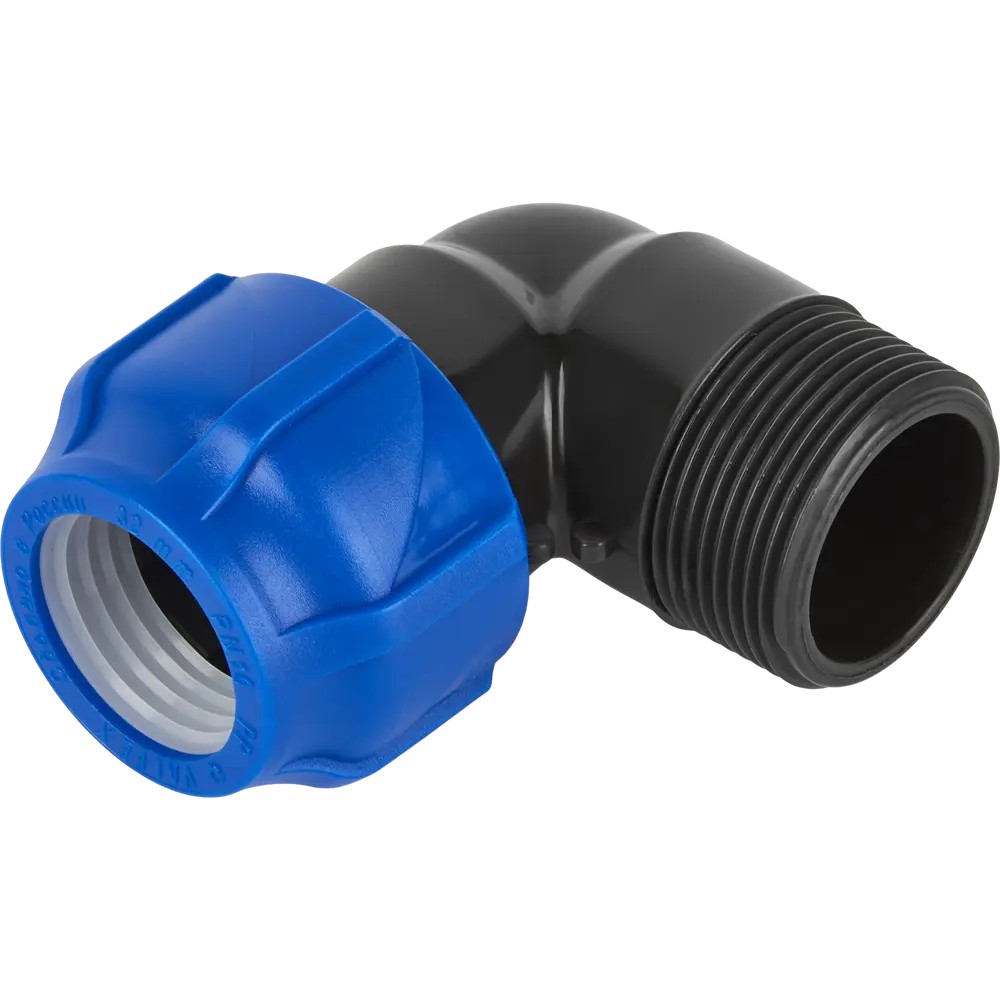 Отвод комбинированный 90° ПНД Valfex 1 1/4"x32 мм НР 83742585 STLM-2121862 