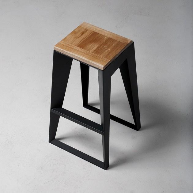 ODESD2 Барный стул из стали и дерева E sun-id-1347434 - Вид №5