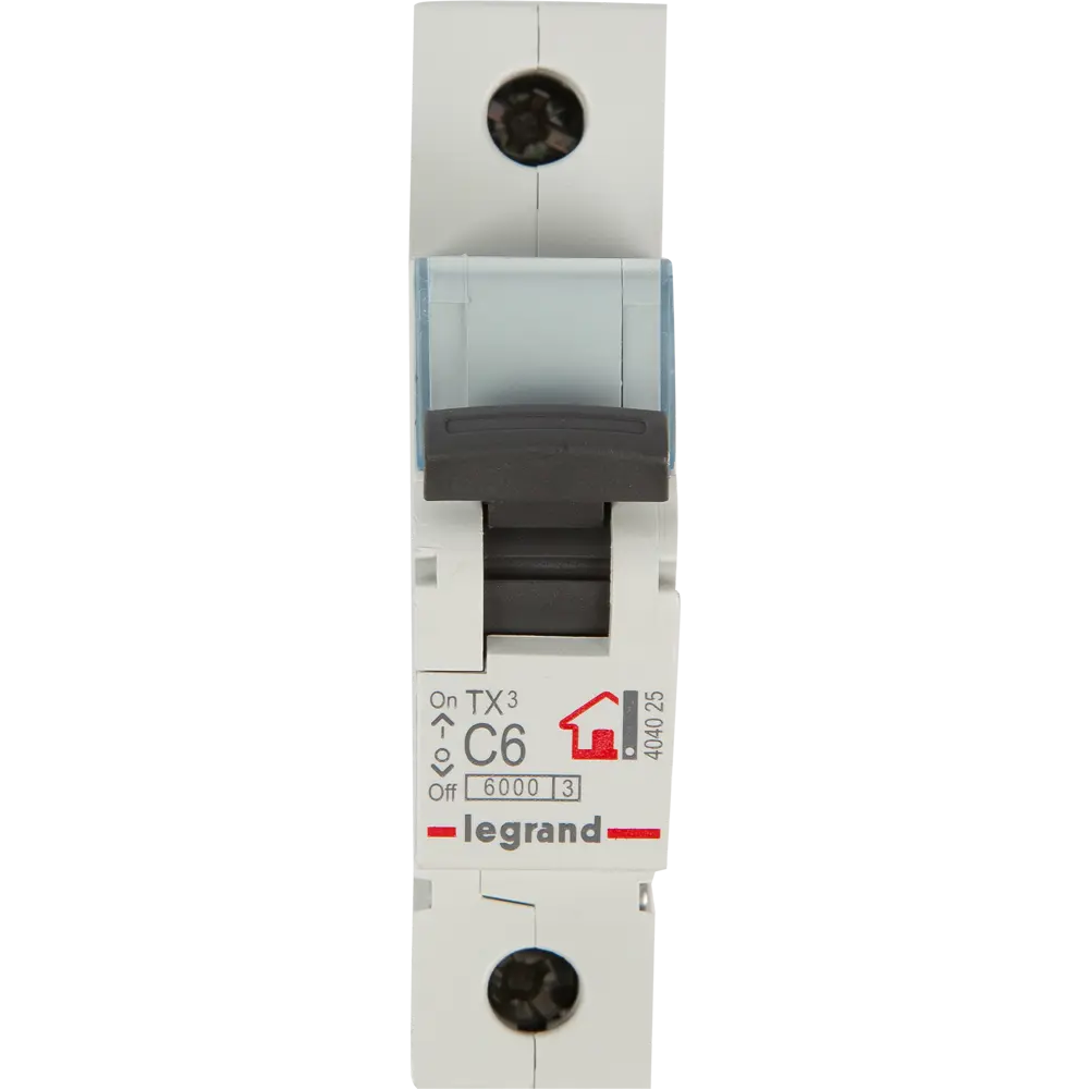 Автоматический выключатель Legrand TX3 1P C6 А 6 кА 10304315 STLM-2055133  - Вид №1