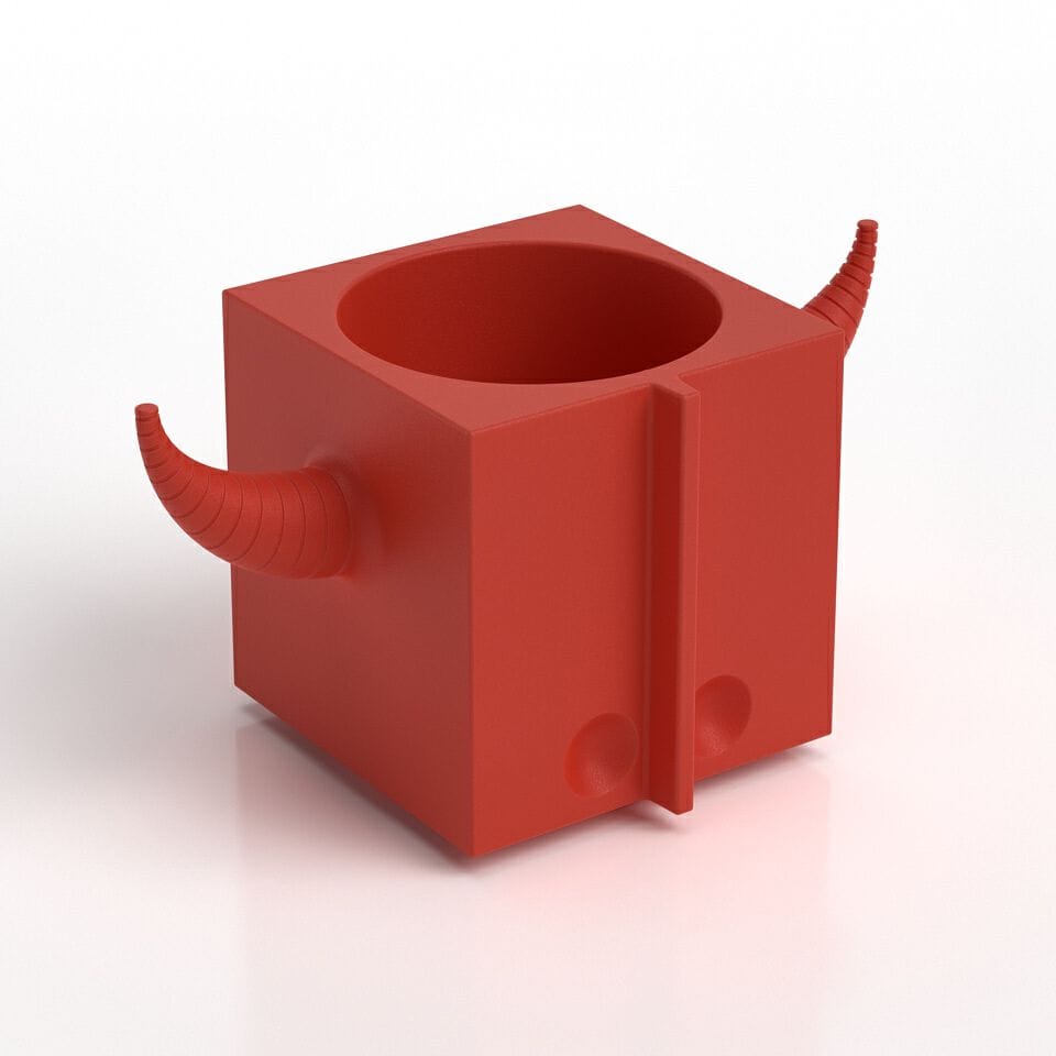 Квадратный полиэтиленовый садовый горшок Lyxo Design FERA OROT ARCH-00029933 - Вид №6